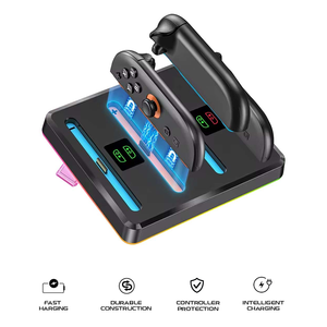 OIVO Joy-Con Charging Dock for Nintendo Switch 2 (Black) (IV-SW224)