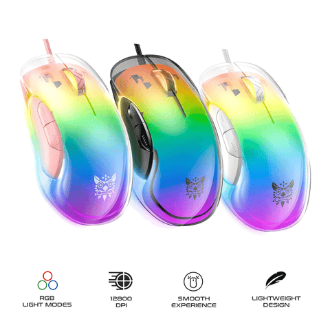 Onikuma CW925 RGB Wired eSports Gaming Mouse