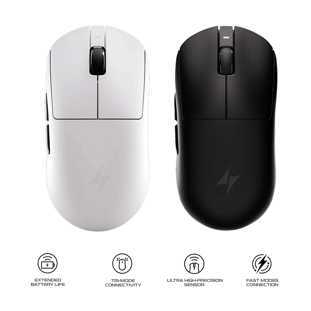 ATK A9 Ultimate Dual Mode Wireless Gaming Mouse