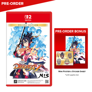 [PRE-ORDER] Disgaea 7 Complete - Deluxe Edition (Game Key Card) - Nintendo Switch 2 (US)