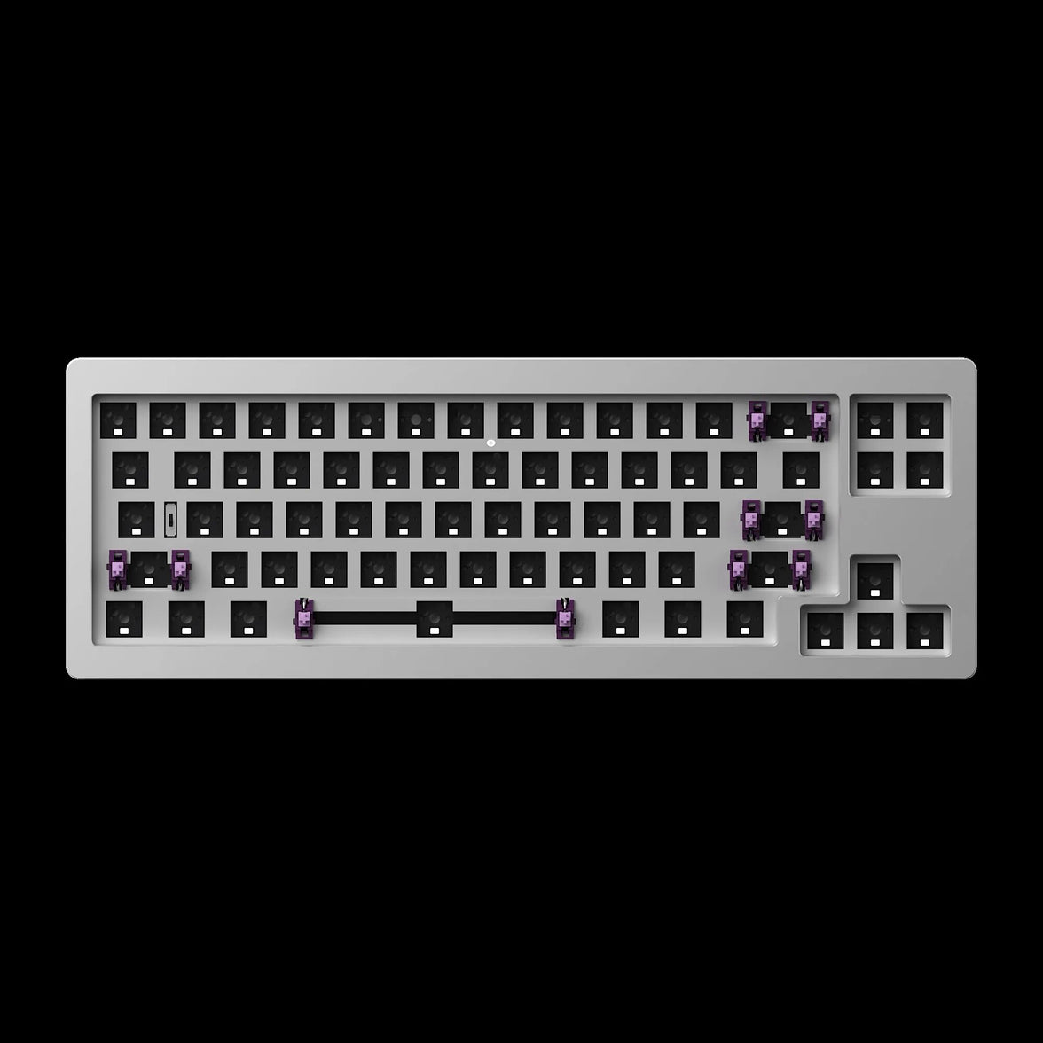 Monsgeek M7W DIY Kit Aluminum Case Multi-Modes RGB Hot-Swappable Mechanical Keyboard