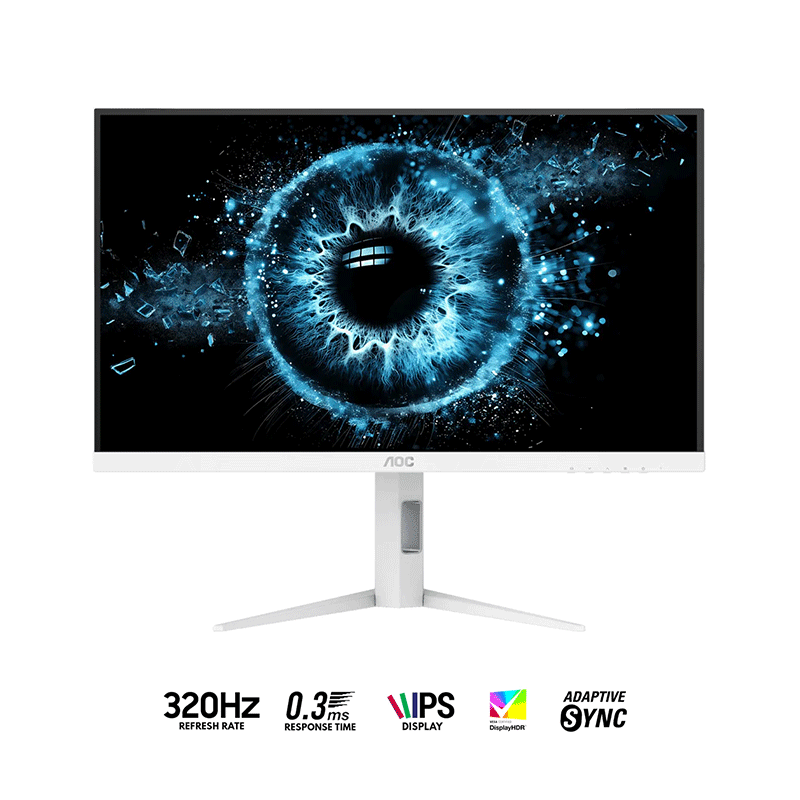 AOC Q27G4SL/WS/69 27" QHD (2560x1440) 320Hz IPS Gaming Monitor