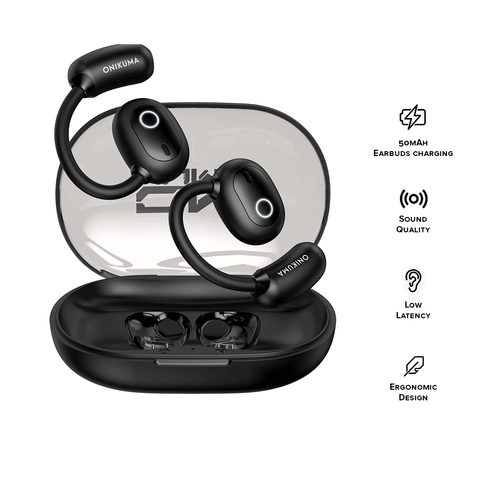 Onikuma T25 Wireless Earphones (Black)