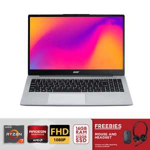 Acer Aspire AS15-42 15.6" FHD AMD Ryzen 7-7730U 16GB RAM / 512GB SSD AMD Radeon Graphics (FreeDOS)