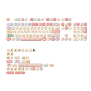 Akko Piggy Party Keycap Set MOG Profile 139 Keys