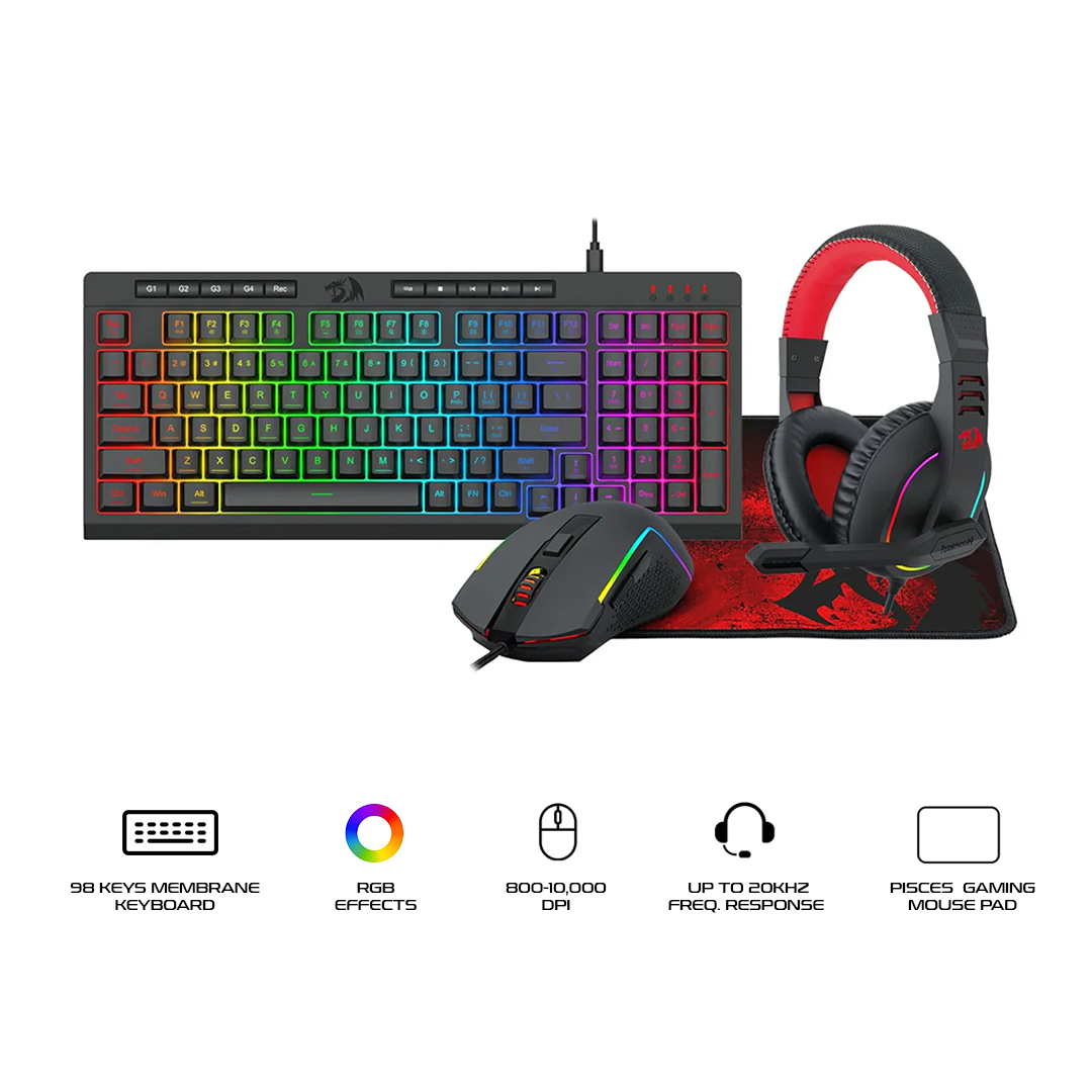 Redragon S148 4in1 Gaming Bundle