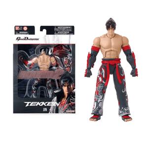 Tekken Jin Kazama Action Figure by BANDAI Game Dimensions
