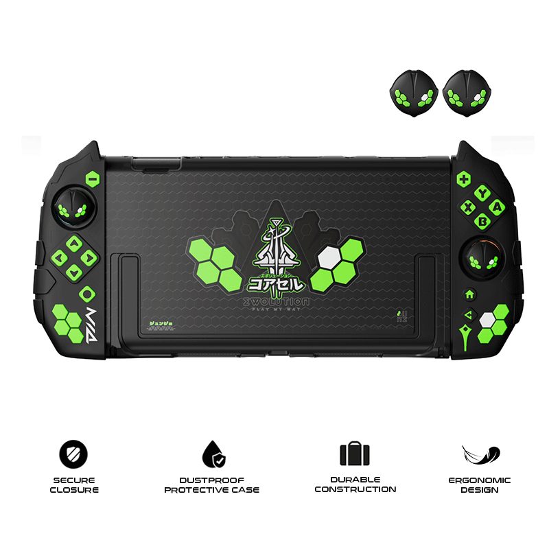 IINE Pokemon Z-A Silicone + PC Protective Case Set for Nintendo Switch 2 L1235