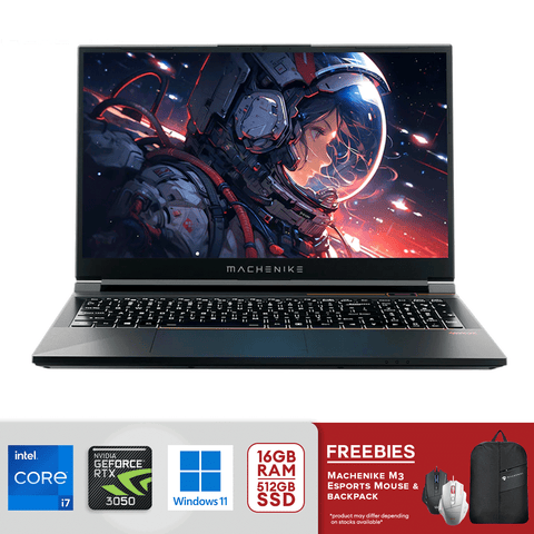 Machenike Star15 15.6"FHD i7-13620H 16GB/512GB SSD RTX3050 Win11 Pro