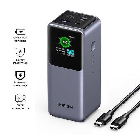 UGREEN Quick Charging  130W Power Bank 20000mah [PB721/35524B]