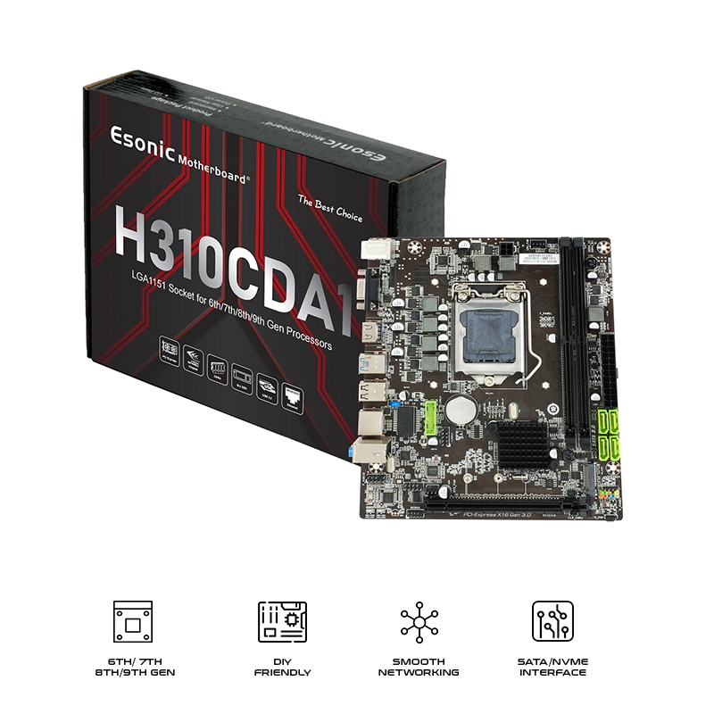 Esonic H310CDA1 Intel DDR4 M.2 Motherboard