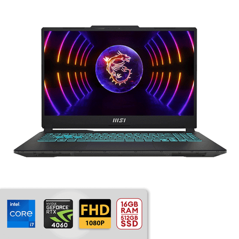 MSI CYBORG 15 A13VF-433PH 15.6" FHD i7-13620H 16GB/512GB SSD RTX 4060 Win11 with freebie