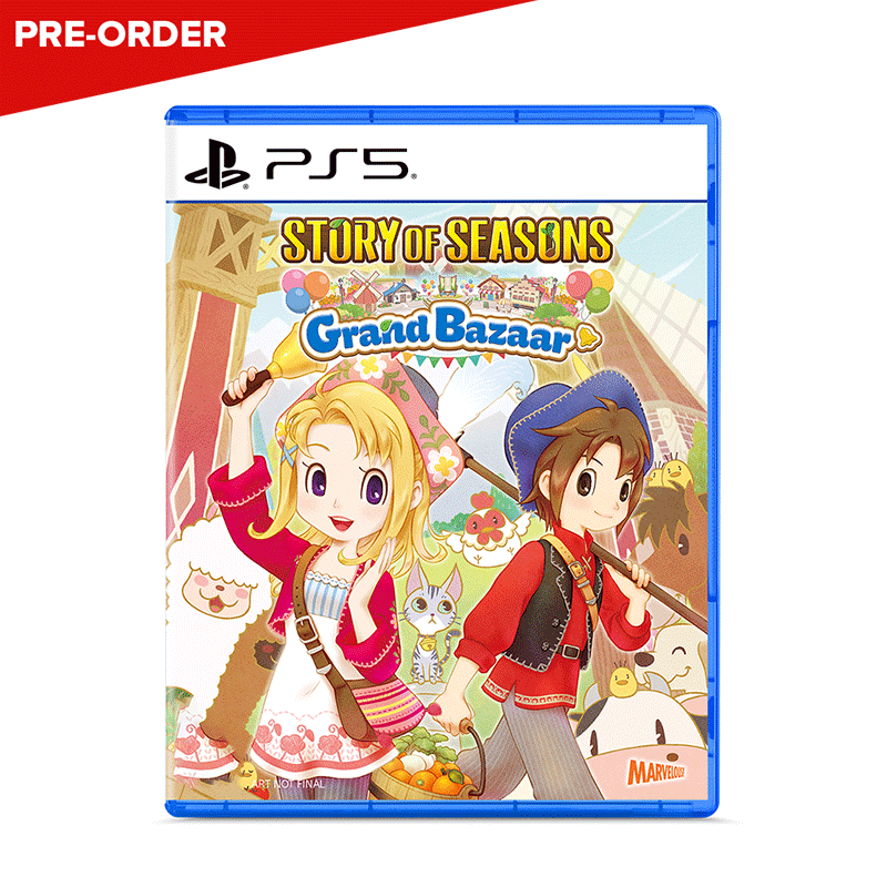 [PRE-ORDER] PlayStation 5 STORY OF SEASONS: Grand Bazaar - Standard Edition (US)