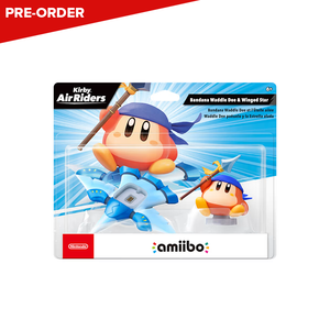 [PRE-ORDER] Amiibo Bandana Waddle Dee & Wing Star (Kirby Air Rider Series)
