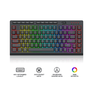 Redragon Crescent Gaming Keyboard Black (K524-RGB)