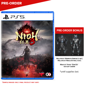 [PRE-ORDER] PlayStation 5 Nioh 3 Standard Edition (ASI)
