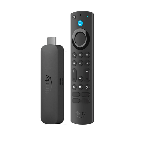 Amazon Fire TV Stick 4K Max 2nd Gen 2023 Streaming device, supports Wi-Fi 6E, Ambient Experience, free & live TV without cable or satellite - Black