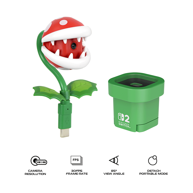 Piranha Plant Camera For Nintendo Switch 2 NSX-001A