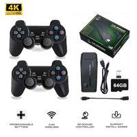 M8 Game Console 4K HD Built-in 20,000 Retro Games with 2 Controller