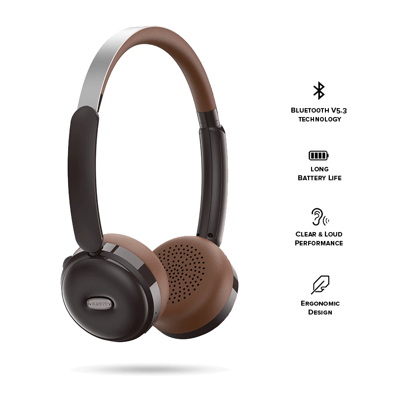 Havit H616BT Wireless Style Vintage Headphones