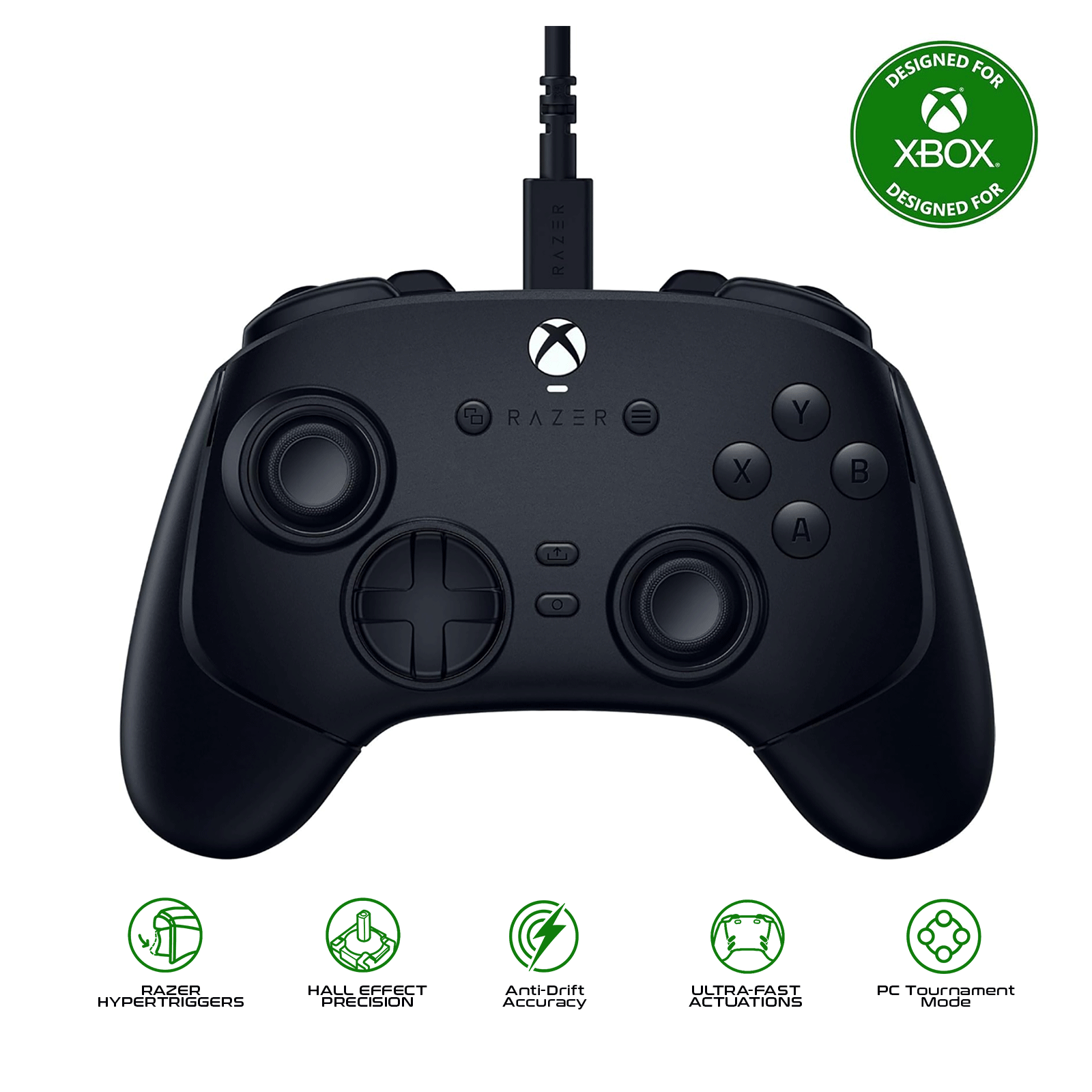 Razer Wolverine V3 Tournament Edition - Wired Gaming Controller for Xbox Series X|S & PC - Black