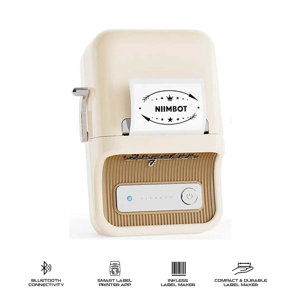 NIIMBOT B21S Thermal Printer White