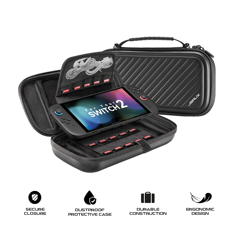 JSAUX Carrying Bag BG0117 Suit For Nintendo Switch 2 BG0117 (Black)