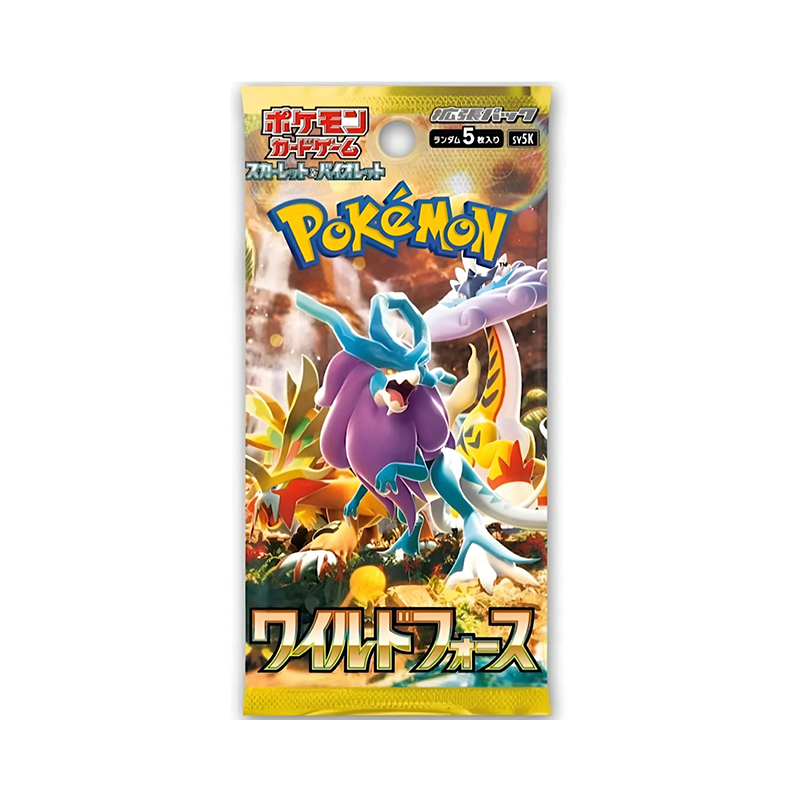 Pokémon TCG Wild Force [SV5K] Booster Pack (JPN)