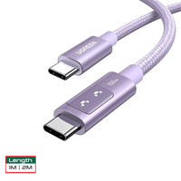 Ugreen Uno USB-C To USB-C PD 100W Fast Charging Cable Purple L509