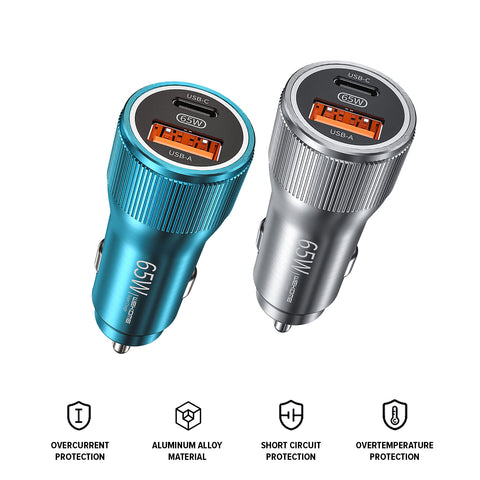 WEKOME Car Charger (A+C) 65W Max - WP-C31