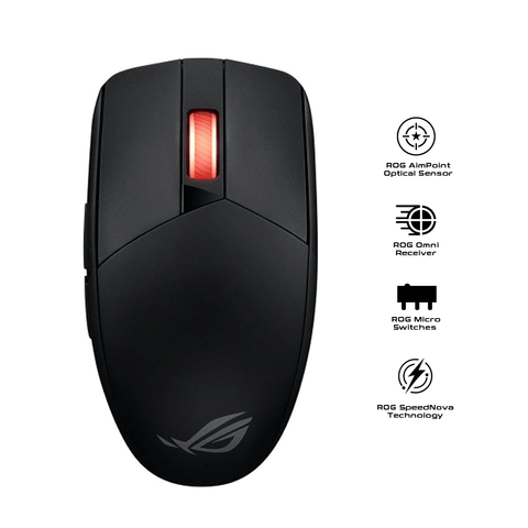 Asus ROG Strix Impact III Wireless Mouse Black P520