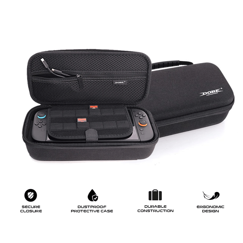 Dobe Storage Case for Nintendo Switch 2 Black TNS-3176S