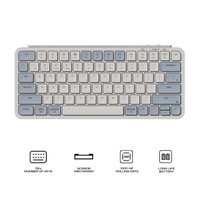 Keychron B1 Pro 75% Ultra-Slim Wireless Keyboard (Reto Blue) (B1P-K11)