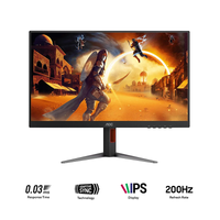 AOC 24G4H 24" FHD (1920x1080) IPS 200Hz 0.3Ms Adaptive-Sync Gaming Monitor