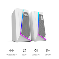 Redragon Anvil Stereo Gaming Speaker White GS520W