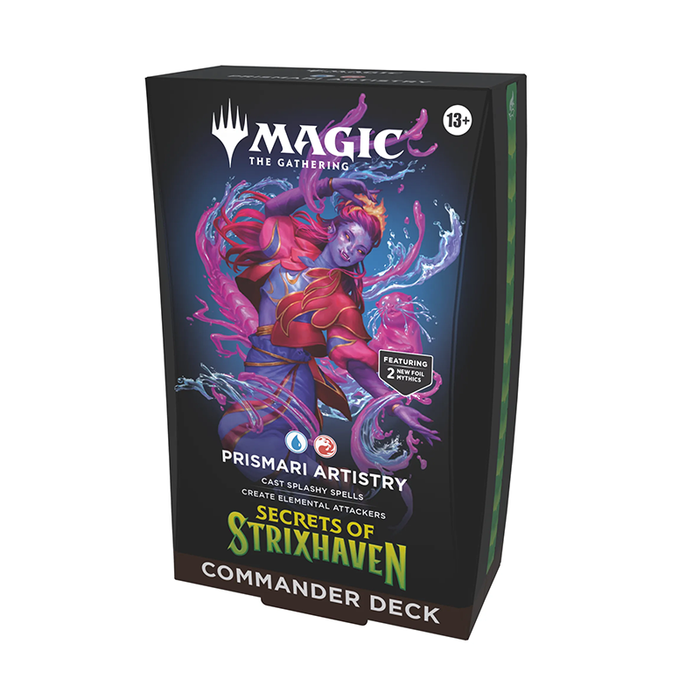 Magic the Gathering: Secrets of Strixhaven (SOS) Prismari Artistry Commander Deck
