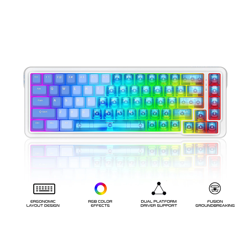 Redragon Nova Magnetic Wired Gaming Keyboard (K709PLB-RGB-M)