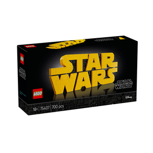 LEGO Star Wars Brick-Built Star Wars™ Logo (75407)