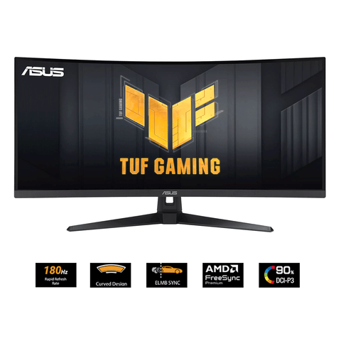 Asus TUF Gaming VG34VQ3B 34" WQHD (3440x1440) 180Hz Curved Gaming Monitor