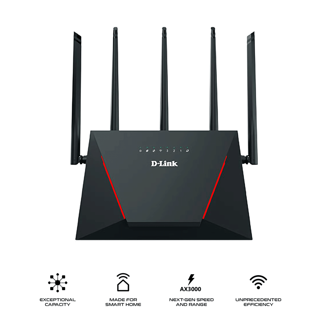 D-Link DIR-X3000Z AX3000 Mesh Gigabit Wireless Router