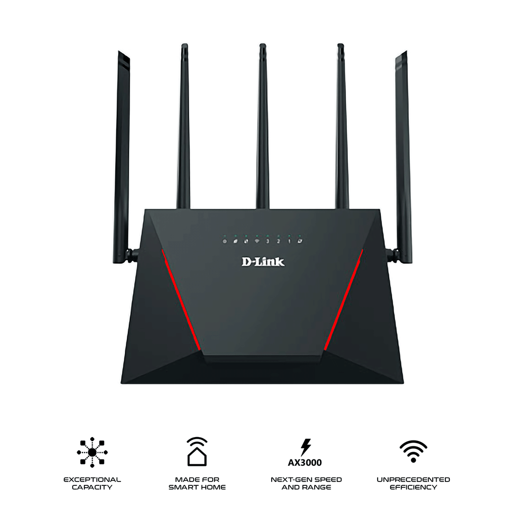 D-Link DIR-X3000Z AX3000 Mesh Gigabit Wireless Router