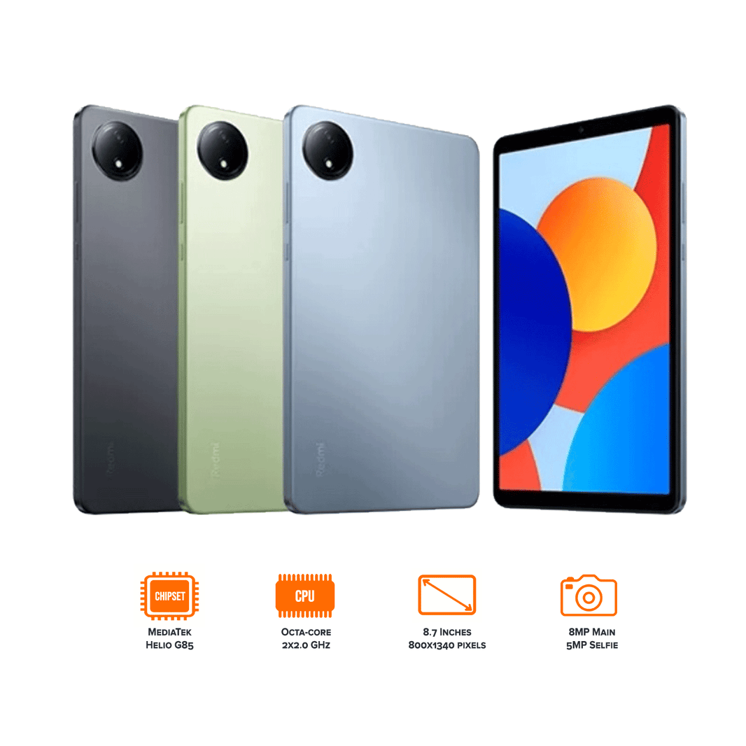 REDMI PAD SE 8.7" 4+64GB | 4+128GB Xiaomi's most Affordable tablet with a Sim Card Slot