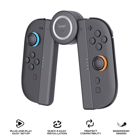 iPega Charging Game Grip for Nintendo Switch 2 Joy-Cons PG-SW2019