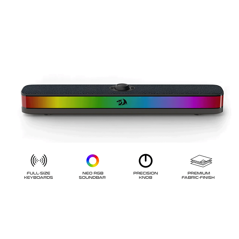 REDRAGON GS515 Neo Dual-Mode Connection RGB Soundbar