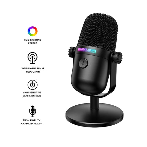 ONIKUMA M830 RGB Microphone