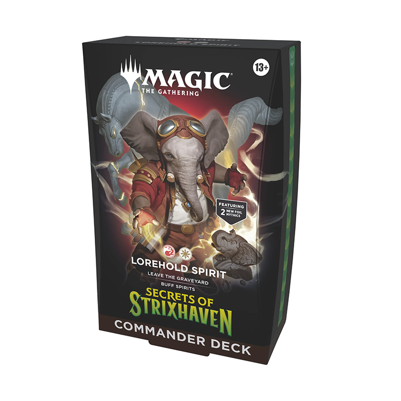Magic the Gathering: Secrets of Strixhaven (SOS) Lorehold Spirit Commander Deck
