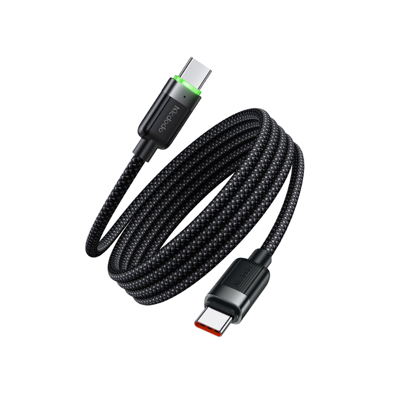 Mcdodo USB-C to USB-C 60W Magnetic Self-Winding Data Cable 1.2m CA-2000