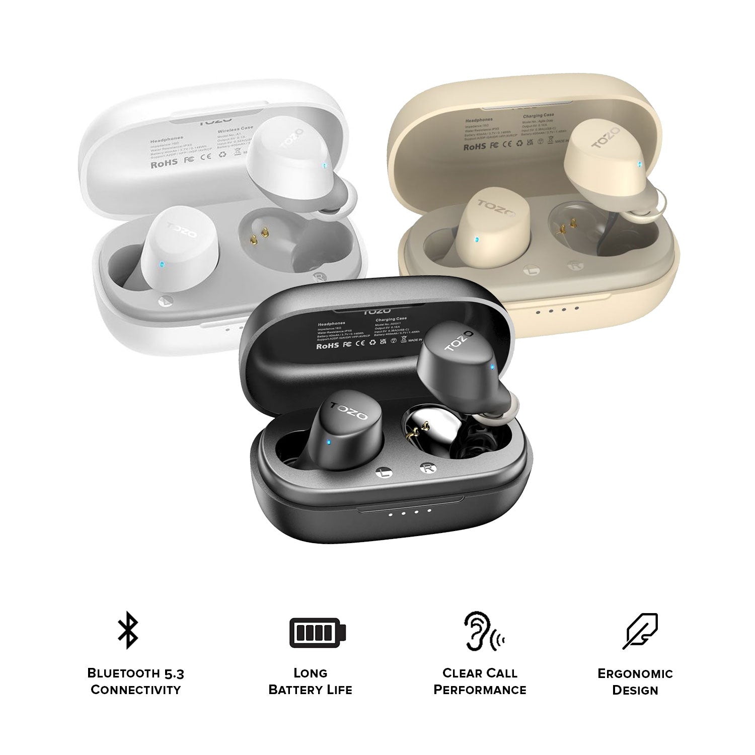 TOZO Agile Dots TWS Earbuds