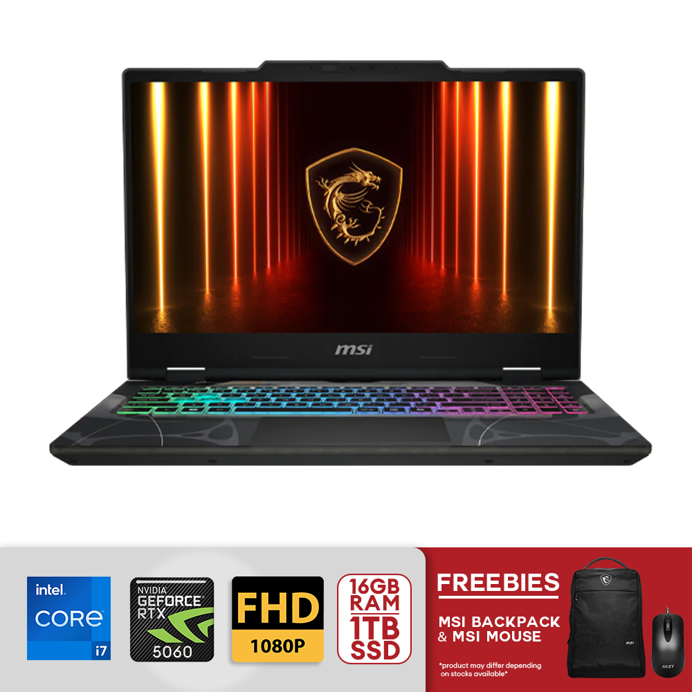 MSI CYBORG 15 B13WFKG-641PH15.6" i7-13620H 16GB/1TB RTX 5060 SSD