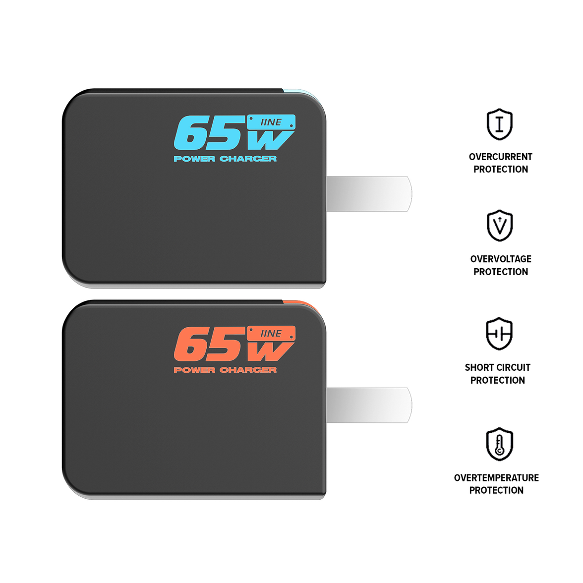 IINE 65W GaN Fast Charger for Nintendo Switch 2